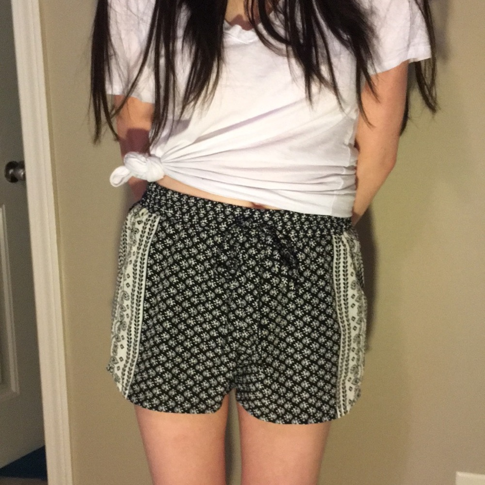 Bebop Printed Shorts w/ Pockets, Medium